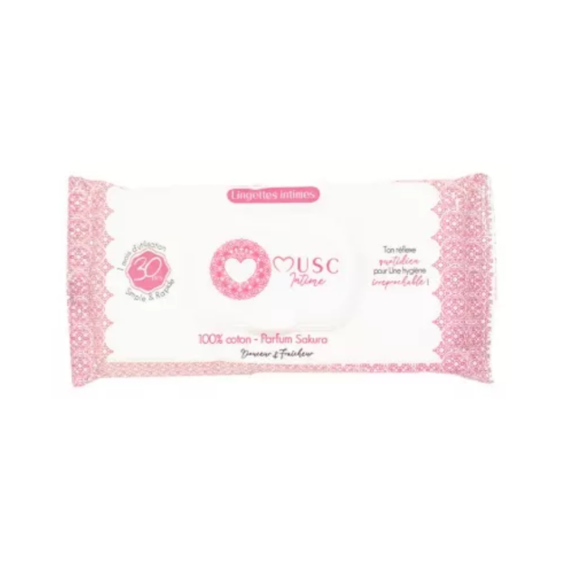 Fleur de Sakura - L'innoncente Lingettes intimes, 30 unités - Parashop.com