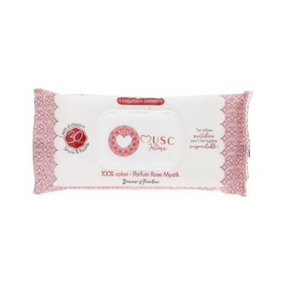 Rose Mystik - l’Envoûtante Lingettes Intime, 30 unités - Parashop.com