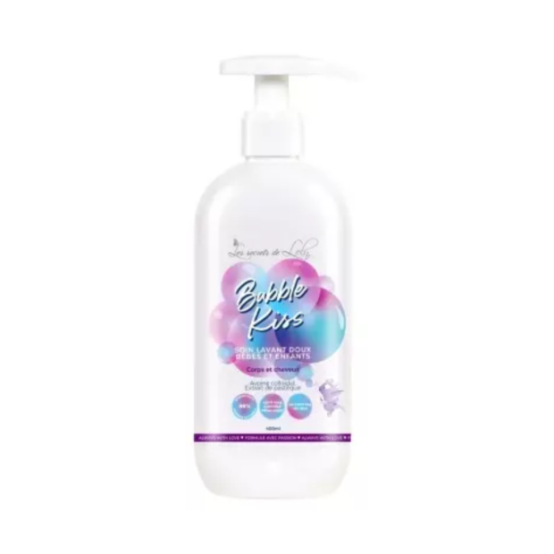 Bubble Kiss Soin Lavant Doux Bébé & Enfant, 400ml - Parashop.com