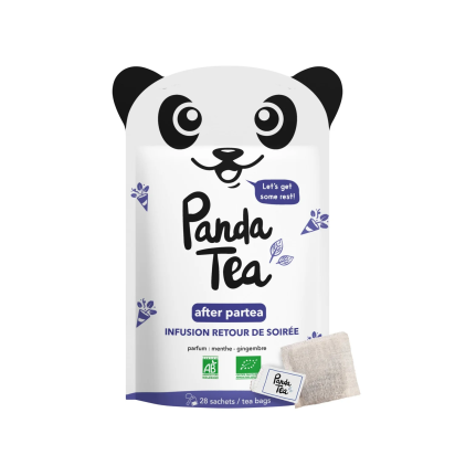 After Partea Infusion Retour de Soirée Menthe Gingembre, 28 sachets - Parashop.com