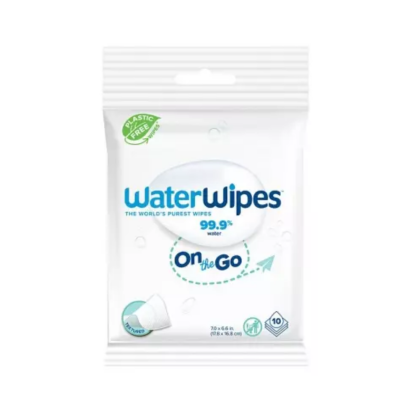 Lingettes Bébé À L'Eau Format Voyage, 10 Lingettes - Parashop.com