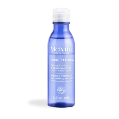 Bouquet Floral Démaquillant Yeux Bi-Phase Waterproof Bio, 100ml - Parashop.com