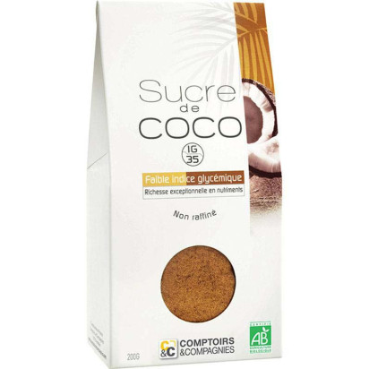 Sucre de Coco, Bio 200 g