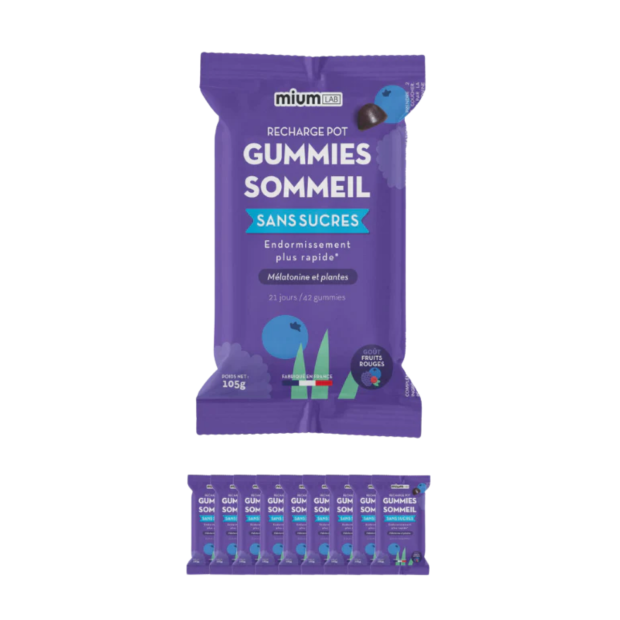 Recharge Gummies Sommeil Sans Sucre, 42 Gummies - Parashop.com