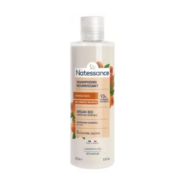 Shampoing Nourrissant Argan & Kératine Végétale, 250ml - Parashop.com