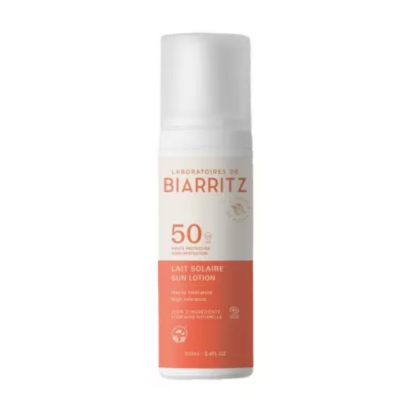Lait Solaire SPF50 Bio, 100ml - Parashop.com