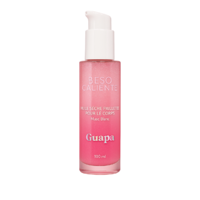 Vanille Huile Corps Pailletée, 100ml - Parashop.com