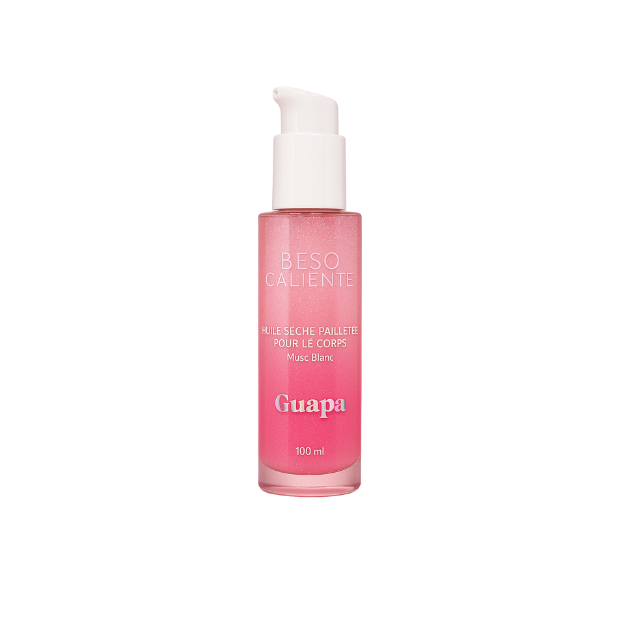 Vanille Huile Corps Pailletée, 100ml - Parashop.com
