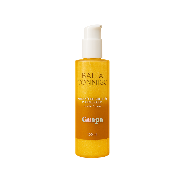 Vanille Huile Corps Pailletée, 100ml