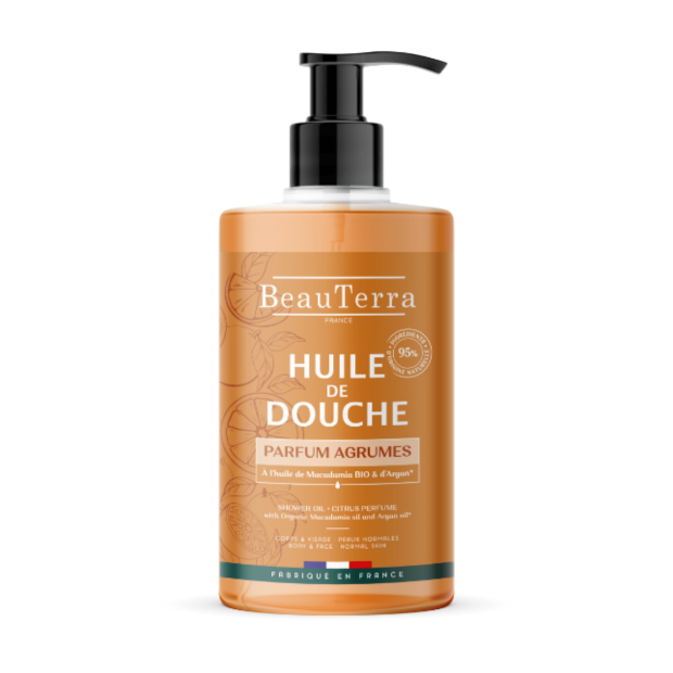 Huile De Douche Agrumes, 750ml