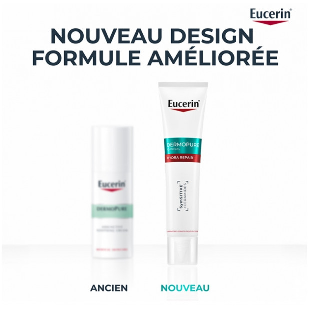 DermoPure Hydra Crème Compensatrice Apaisante, 40ml