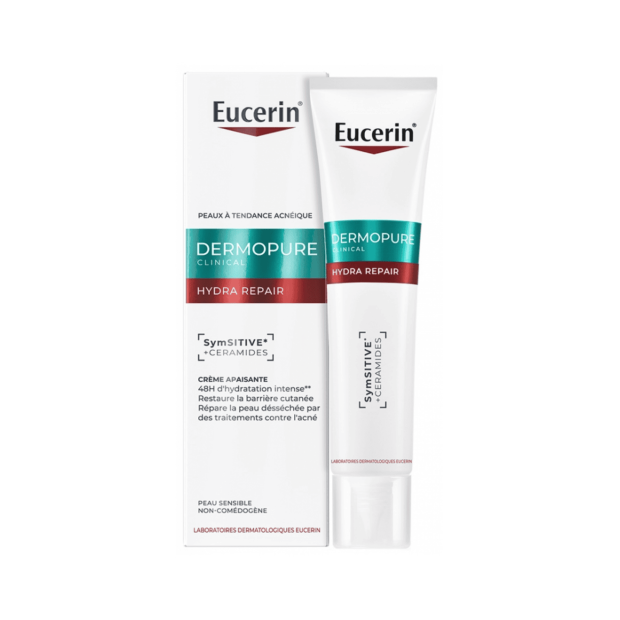 DermoPure Hydra Crème Compensatrice Apaisante, 40ml