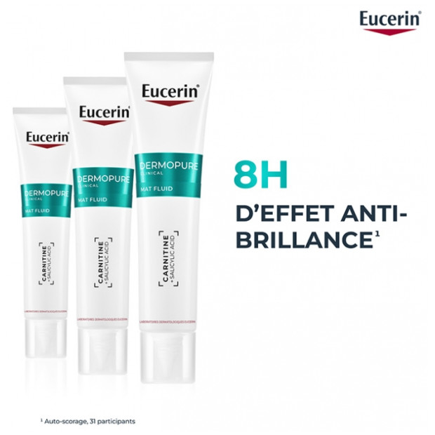 DermoPure Mat Fluide Matifiant, 40ml