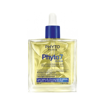 Phyto7 Elixir Huile Sublimatrice Universelle, 100ml