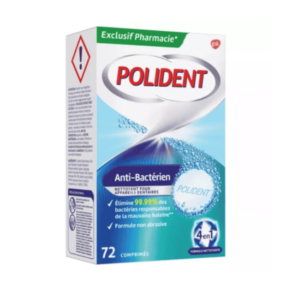 Nettoyant Anti-Bactérien, 72 Comprimés