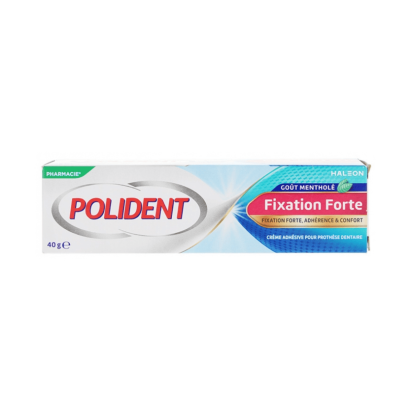 Fixation Forte Crème Adhésive Pour Prothèse Dentaire, 40g