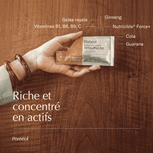 Vitalpulse Complément Alimentaire Performances Physiques et Intellectuelles, 60 comprimés