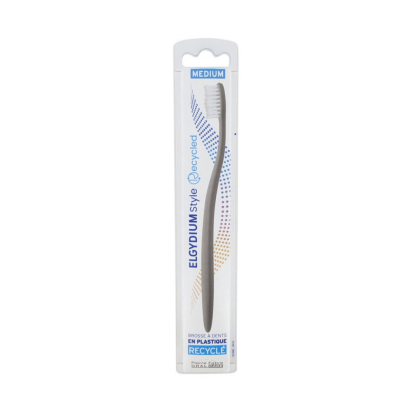 Brosse à dents Style 100% recyclée Médium, 1 unité | Parashop.com