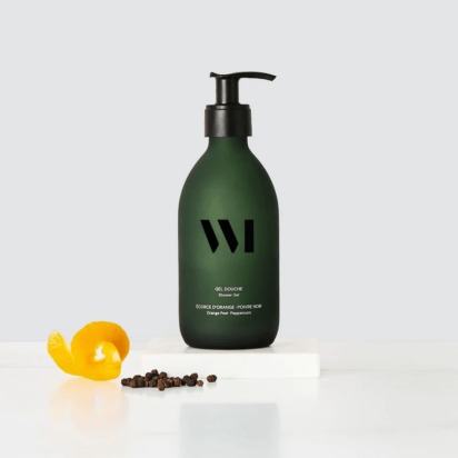 Gel Douche Ecorce d'Orange & Poivre Noir Rechargeable, 290ml | Parashop.com