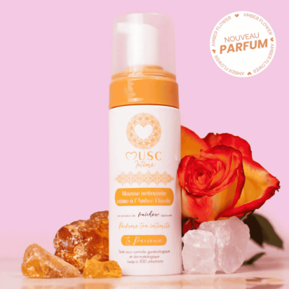 Amber Flower - La précieuse Mousse nettoyante intime, 150ml | Parashop.com