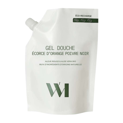 Recharge Gel Douche Ecorce d'Orange & Poivre Noir, 500ml | Parashop.com