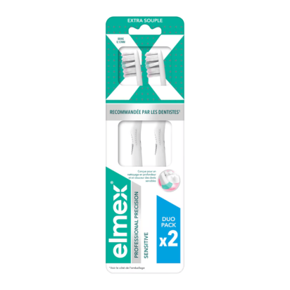 Professional Precision Sensitive Brosse à Dents Extra Souple, pack de 2 | Parashop.com
