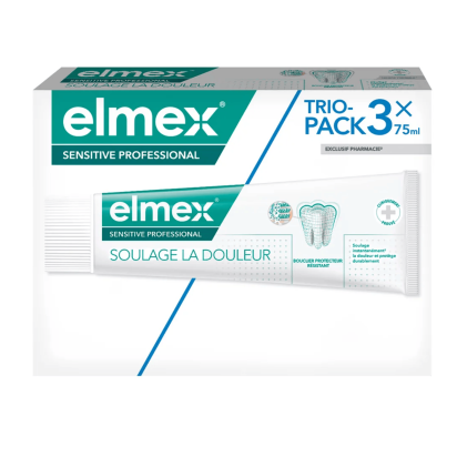 Dentifrice Sensitive Professional, lot 3x75ml | Parashop.com