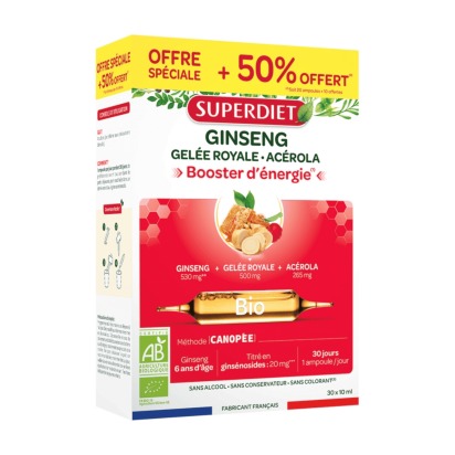 SUPERDIET GINSENG GELEE ROYALE. Bt 20 amp Super Diet | Parashop.com