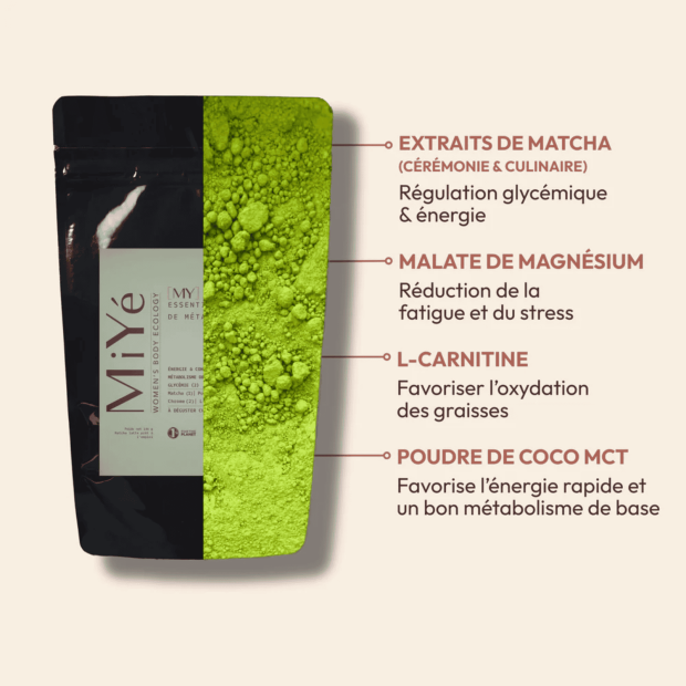 [My] Matcha Latte Activateur de Métabolisme, 146g