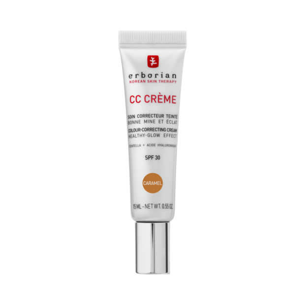 CC Crème à la Centella Soin Correcteur Teinté Bonne Mine SPF30 Teinte Caramel, 15ml