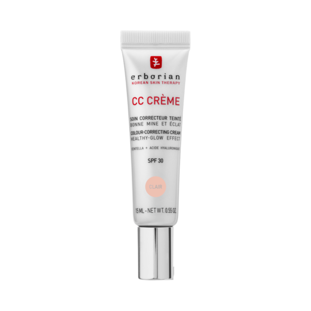 CC Crème à la Centella Soin Correcteur Teinté Bonne Mine SPF30 Teinte Clair, 15ml