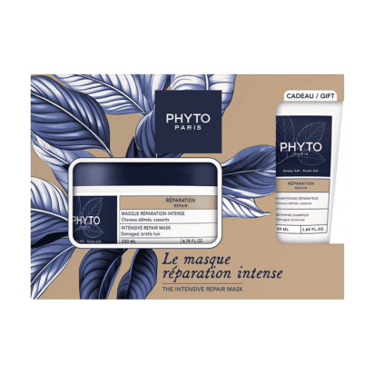 Coffret Réparation Masque Réparation Intense 200ml + Shampoing Réparateur 50ml OFFERT | Parashop.com