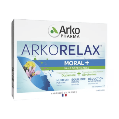 Arkorelax Moral+, 60 Comprimés | Parashop.com