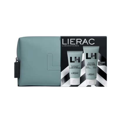 Homme Coffret Gel Hydratant Energisant 50ml + Gel Douche Intégral 200ml Offert + Trousse Offerte | Parashop.com