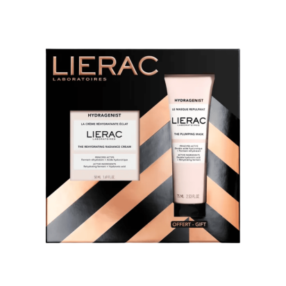 Coffret Hydragenist La Crème Réhydratante Éclat 50ml + Le Masque Repulpant 75ml Offert | Parashop.com