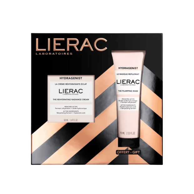 Coffret Hydragenist La Crème Réhydratante Éclat 50ml + Le Masque Repulpant 75ml Offert | Parashop.com
