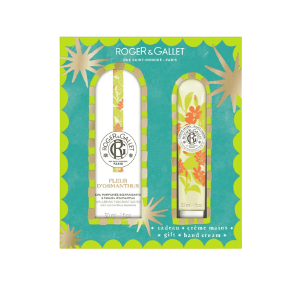 Osmanthus Coffret Eau Parfumée Bienfaisante 30ml + Crème Mains 30ml | Parashop.com
