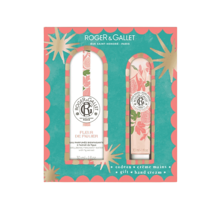 Fleur De Figuier Coffret Eau Parfumée Bienfaisante 30ml + Crème Mains 30ml | Parashop.com