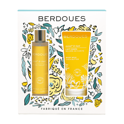 Coffret Eau De Toilette Monoï & Tiaré 30ml + Gel Douche 100ml | Parashop.com