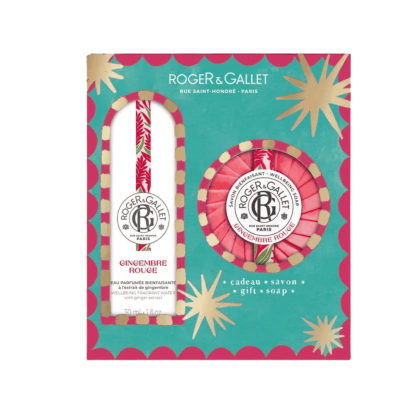 Gingembre Rouge Coffret Eau Parfumée Bienfaisante 30ml + Savon 100g | Parashop.com