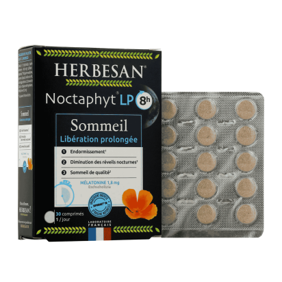 Noctaphyt Libération Prolongée Sommeil, lot 2x30 Comprimés | Parashop.com