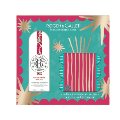 Gingembre Rouge Coffret Eau Parfumée Bienfaisante 100ml + Diffuseur De Parfum | Parashop.com