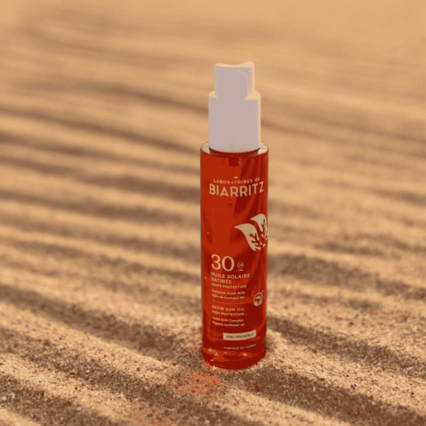 Huile Solaire Satinée Spf30, 125ml