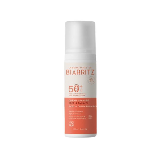 Crème Solaire Bébé & Enfant Spf50+, 100ml | Parashop.com