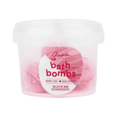Billes de Bain Effervescentes Rose Framboise, x5 | Parashop.com