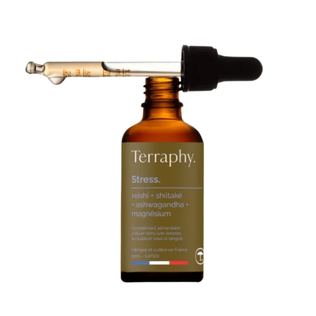 Cure Stress Champignons Reishi + Shiitaké  + Ashwagandha + Magnésium, 30ml | Parashop.com