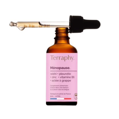 Cure Menopause Champignons Reishi + Pleurote + Zinc + Vitamine B6 + Actée à Grappe, 30ml | Parashop.com