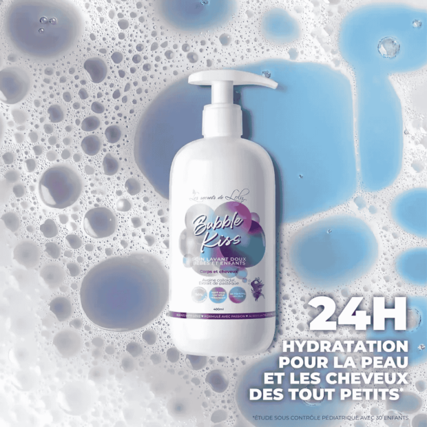 Bubble Kiss Soin Lavant Doux Bébé & Enfant, 400ml