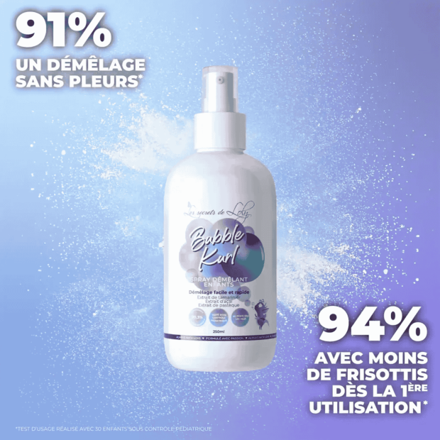 Bubble Kurl Spray Démêlant Enfant, 250ml