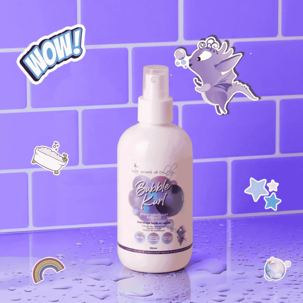 Bubble Kurl Spray Démêlant Enfant, 250ml